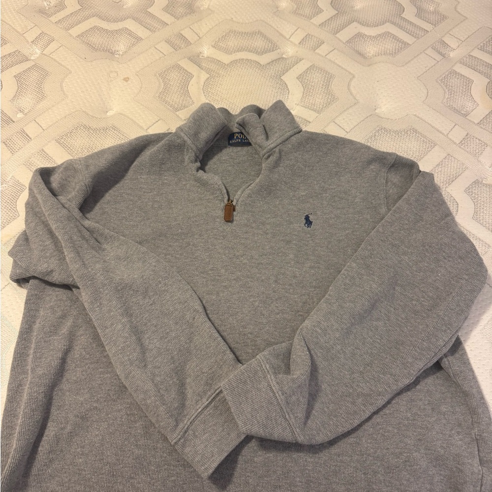 Ralph Lauren Gray Knit Pullover